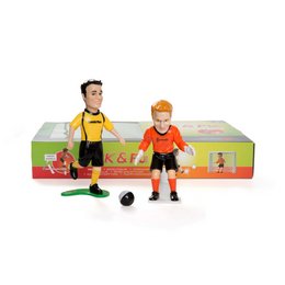 Fußball-Spiel Kick&amp;Fun &quot;Tip und Kick&quot; bedruckt für die Werberei Medien, Winnenden