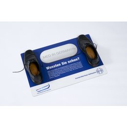 Fußmatte bedruckt für Arzt-Praxen Abgabeartikel mit Werbe-Bildmotiv