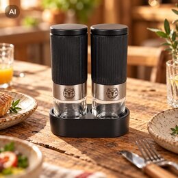 Gefu® Mini Salz- und Pfeffermühle Set mit Lasergravur