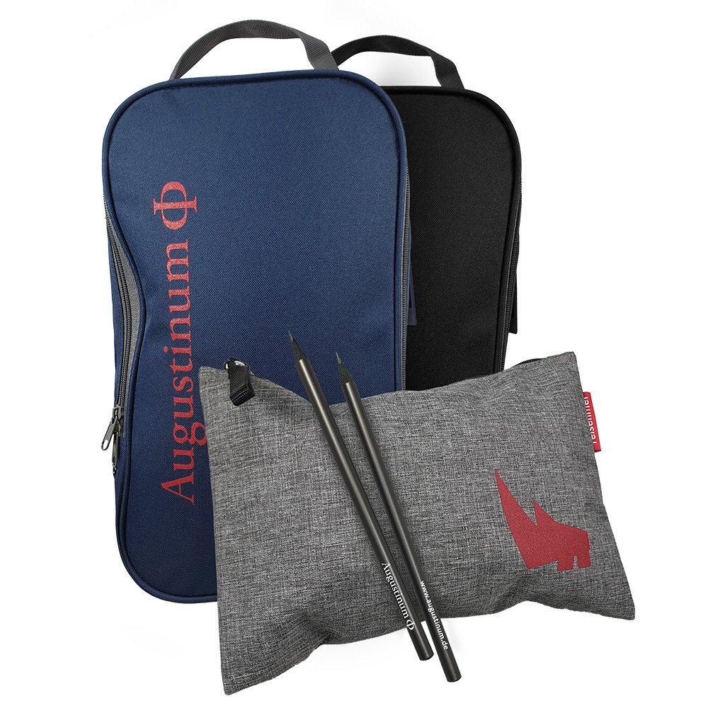 Geschenke-Set „Reise“ mit Mini-Kosmetiktasche CASE1 und Schuhtasche „Solution“ in Markenqualität 