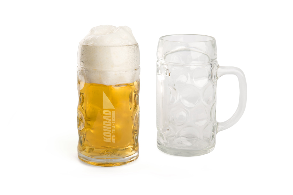 BIERGLAS 0,5 L Bierkrug Bierseidel Bier Glas