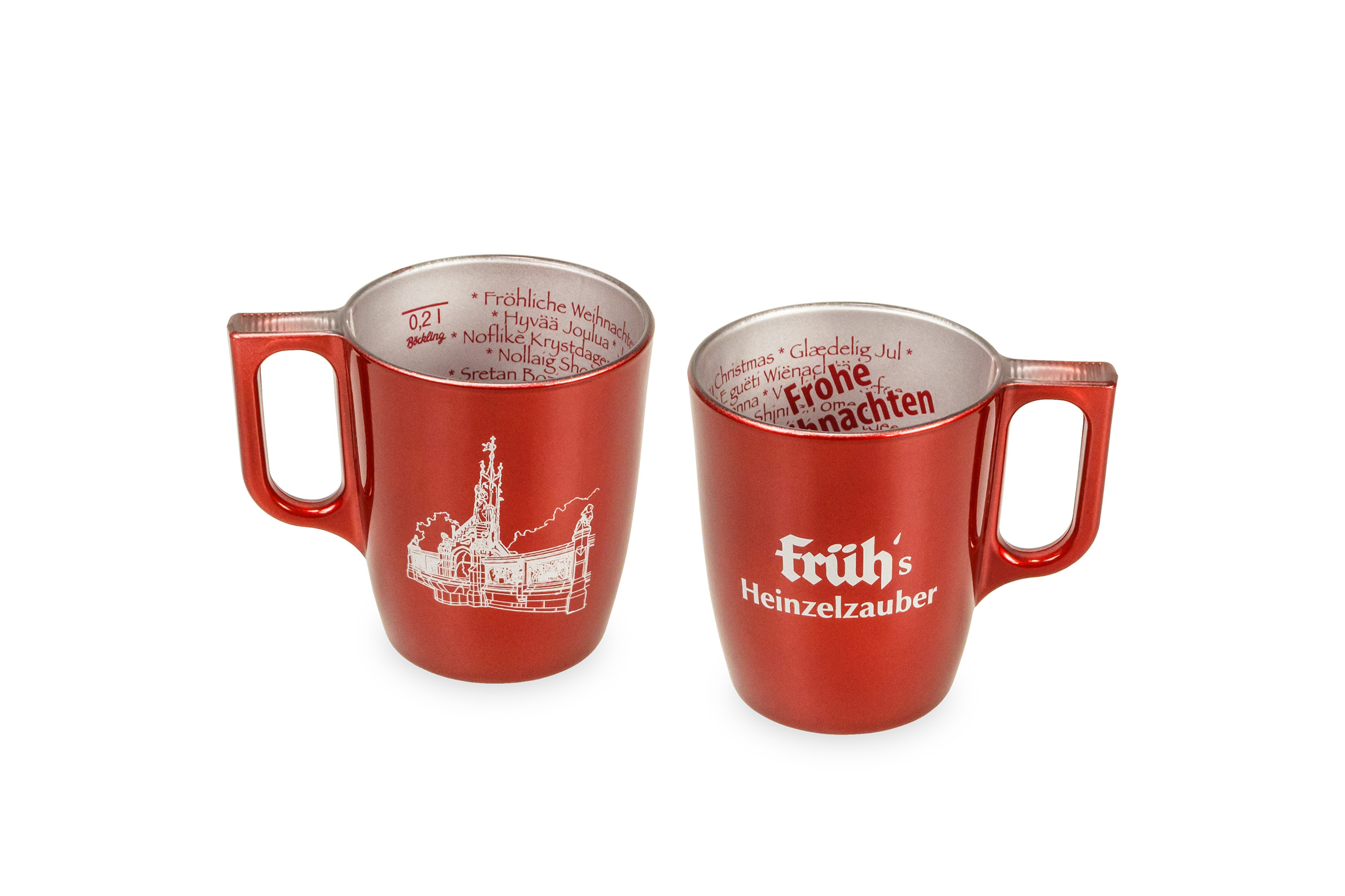 Hebt Sich Von Der Masse Ab Designgeschutzter Gluhweinbecher Aus Gehartetem Glas Mit Henkel Im Exklusiven Design Innen Und Aussen Bedruckt Fur Weihnachtsmarkte Und Volksfeste Lerche Werbemittel