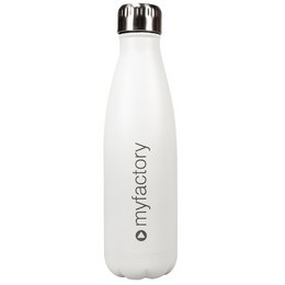 Gravierte Thermosflasche MOOSE mit Werbelogo