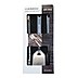 Grillbesteck mit Grillzange, Wender und Gabel mit Logogravur 
