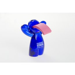 Witziger Haftnotizhalter, bedruckt als Werbemittel von Koziol