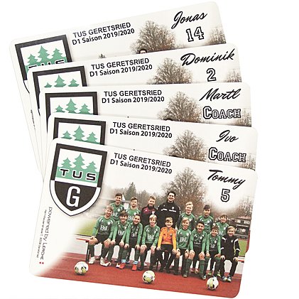 Frühstücksbrettchen_TUS-Geretsried  individuell bedruckbar mit Einzelnamen und Logo