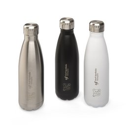 Hochwertige Premium-Thermos-Trinkflasche als praktischen Werbeartikel für Apotheken