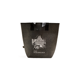 Hochwertiger Filz-Werbeshopper mit individuellen Siebdruck für die Stadt Neubulach