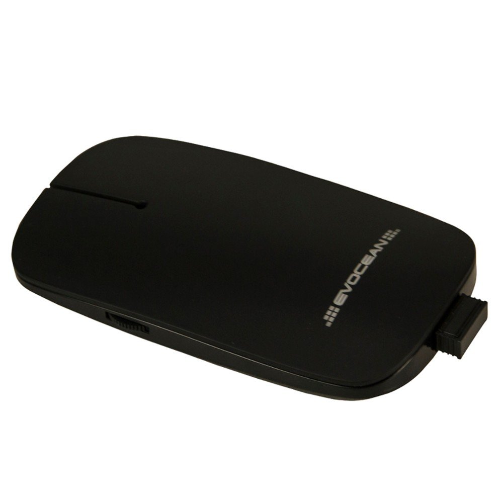 Hochwertige Werbe-Pocket 2 Computer Mouse wireles mit LED Logo-Lasergravur