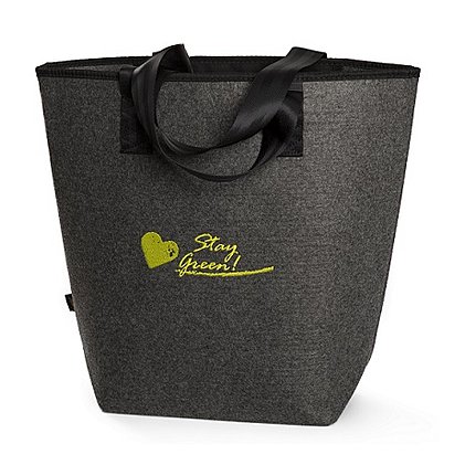 Filz-Shopper bestickt