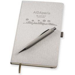 Notizbuch Blindprägung Werbeartikel