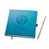 Notizbuch IVORY blau mit Werbe-Blindprägung