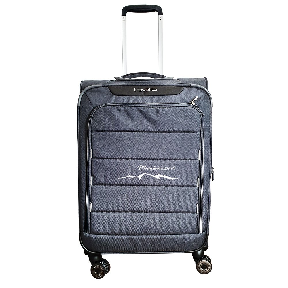 Hybtrid-Trolley "Skaii" von Travelite mit Firmenwerbung bedruckt