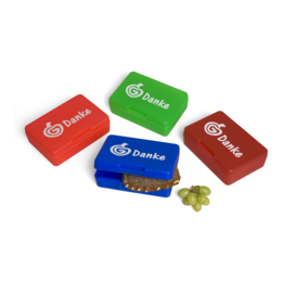 Individuell bedruckte Brotzeitdose in verschiedenen Formen – unsere Topseller