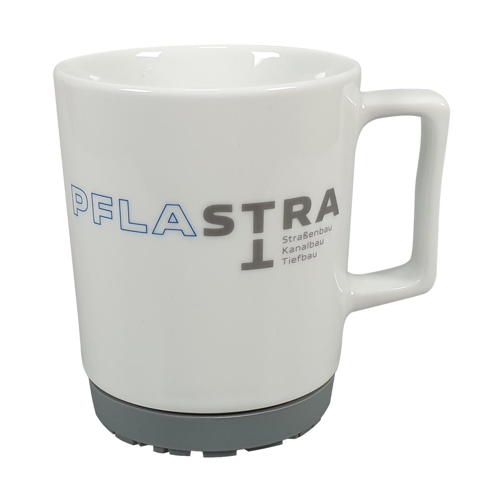 Werbe-Kaffeetasse aus Porzellan mit individuellem Logodruck
