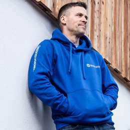 Kapuzensweater bedruckt mit Deinem individuellen Firmendesign