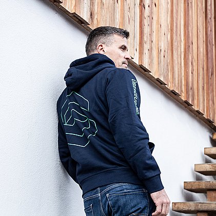 Mit Deinem Firmendesign bedruckter Kapuzenhoody