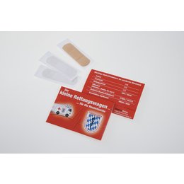 Individuell gestaltetes Pflastermäppchen - der nützliche Streuartikel