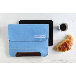 Individuell bedrucktes Tablet-Etui als Werbemittel für Bayernwerk AG