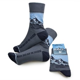 Individuelle Werbe-Socken aus Bio-Baumwolle