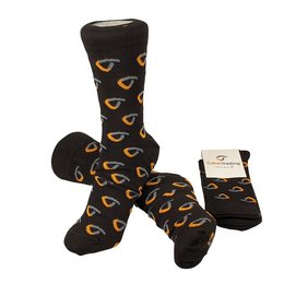 Individuelle Logo-Anzugssocken für die Cybertrading GmbH 