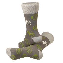 Logosocken aus Baumwolle als Werbeartikel