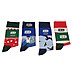Individuelle Logosocken als Weihnachts und Souveniermotive