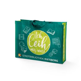 vollflächig bedruckte PP Woven Werbetasche 