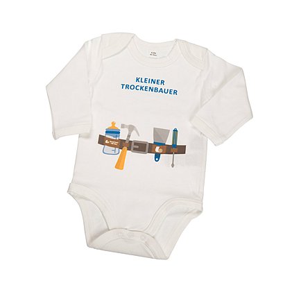 Bedruckter Werbe-Strampler für Babys