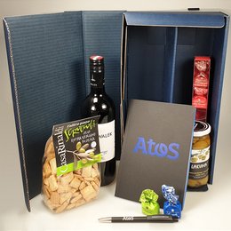 Hochwertiges Feinkost-Geschenkset als individuelles Werbegeschenk