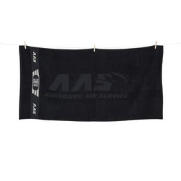 Hochwertiges Logo-Handtuch 70x140cm  mit Hoch-Tief und Bordüreneinwebung aus 100% Baumwolle