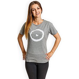 Interlock T-Shirt mit Siebdruck
