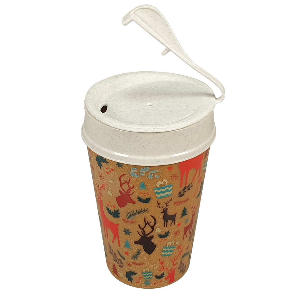 Iso-To-Go-Thermobecher mit sicherem Verschluss