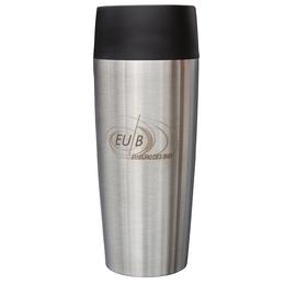 Kaffee-Isolierbecher vakuum Travel Mug aus Edelstahl, auslaufsicher, mit Firmenlogo individuell graviert