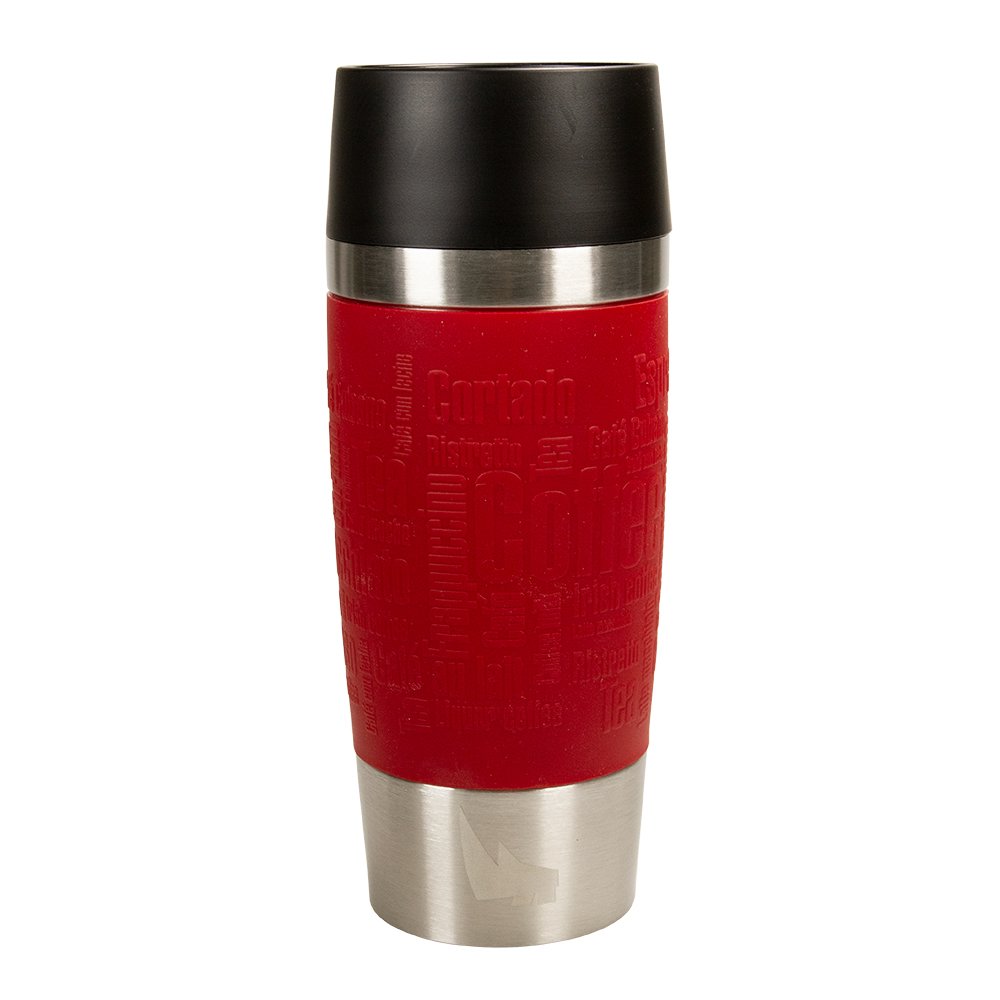Lasergravierter Isolierbecher Travel Mug von Markenhersteller EMSA