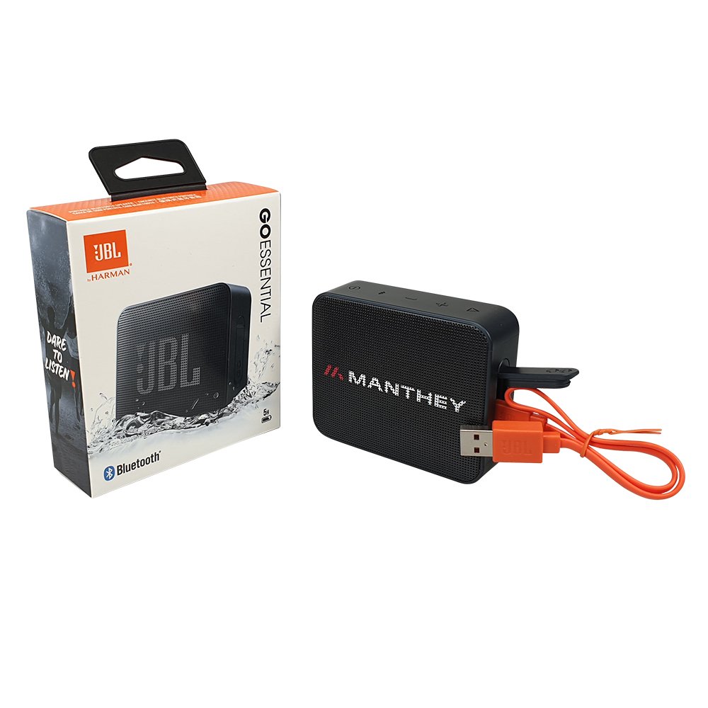 JBL Bluetooth-Lautsprecher Go Essential mit Logodruck