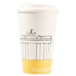 günstiger Kaffeebecher Pfand to go Thermo bedruckt 