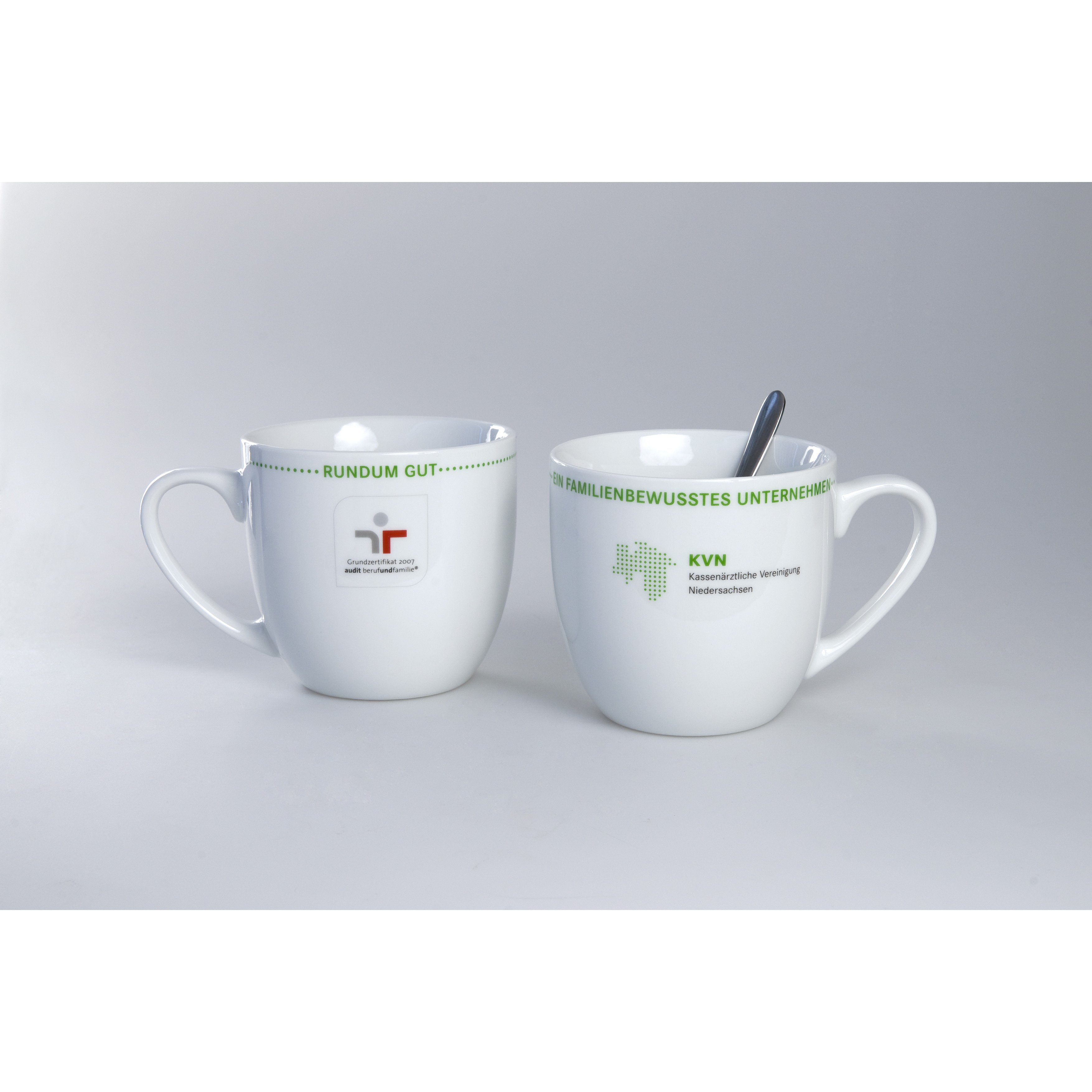 Kaffeetasse aus Qualitätsporzellan für Ihre Werbung