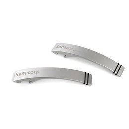 Kapsellheber "Venecia" mit Lasergravur veredelt als perfektes Werbeartikel für Sanacorp