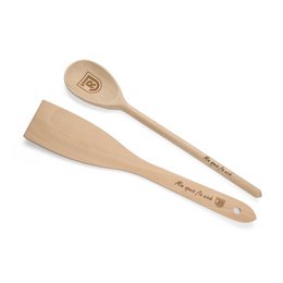 Kochlöffel aus Holz mit Logo