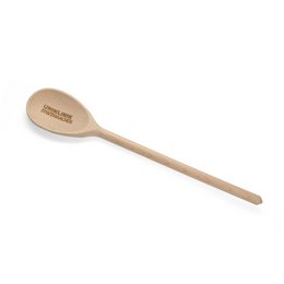 Holz-Kochlöffel aus Buche mit Logogravur