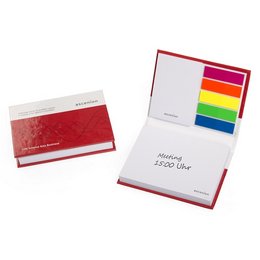 Haftnotiz-Kombi-Set mit Werbeaufdruck