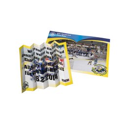 Krachmacher: Bedruckte Klatschfächer für den ESC Geretsried