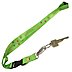 Lanyard mit Firmenlogo bedruckt, verschiedene Farben, mit Karabinerhaken und Kunststoffverschluss