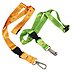 Werbe-Lanyard mit Transferdruck in zwei Bandfarben