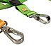 Werbe-Lanyard in zwei Farben mit Logo-Druck
