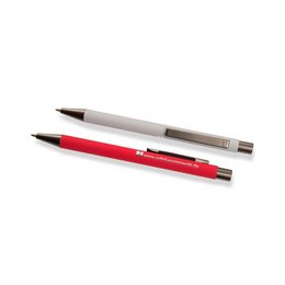 Lasergravierter Druckkugelschreiber Metall „Straight Gum“ für Pritzl &amp; Gumprecht Steuerberatung