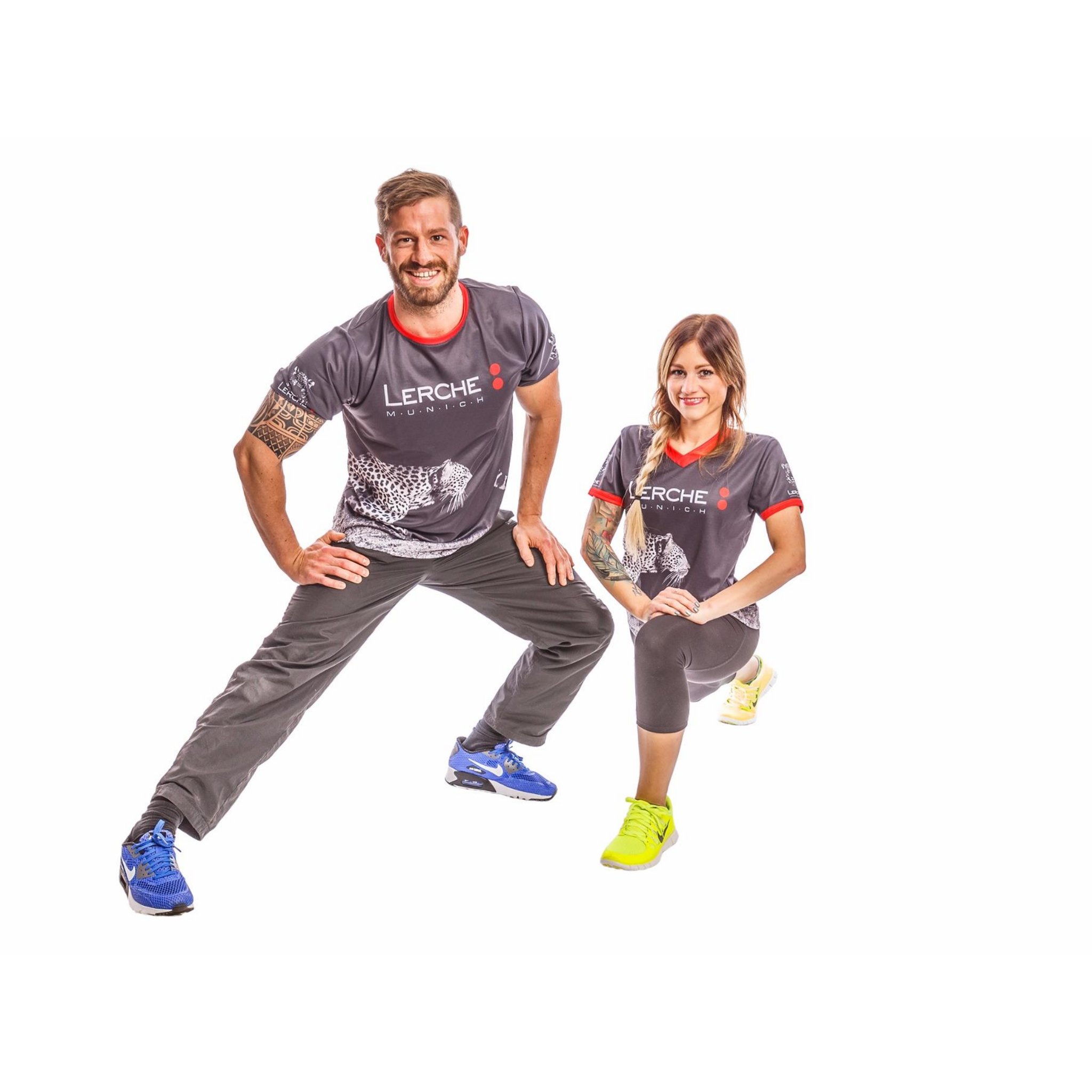 Laufshirts für Damen und Herren Lerche: