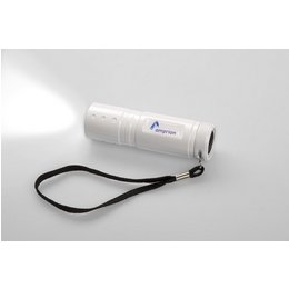 LED Taschenlampe Metall Gehäuse mit LOGO-Doming als WErbeanbrinung