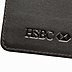 hochwertige und edle Logo-Prägung auf Ausweisshülle Lederetui  für HSBC 